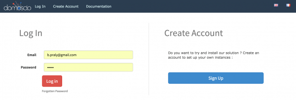 Sandbox login